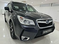 Subaru Forester 2.0XT Turbo 4WD Sunroof 2015 Grey Rear Entertainment